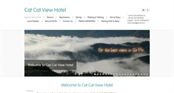 Desktop Screenshot of catcathotel.com