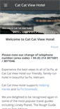 Mobile Screenshot of catcathotel.com